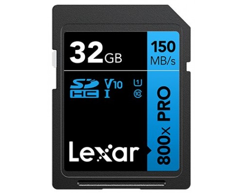 Lexar High-Performance 800xPRO 32 GB SDHC UHS-I Clase 10