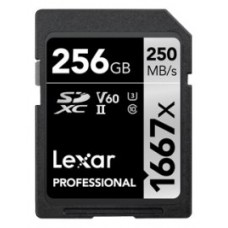 Lexar SDXC, 256 GB UHS-II Clase 10