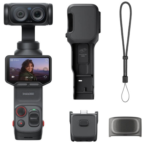 INSTA360 LUNA ULTRA STANDARD BLACK / C&Aacute;MARA GIMBAL 8K CON &Oacute;PTICA LEICA Y ESTABILIZACI&Oacute;N 3 EJES