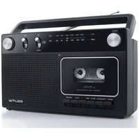 MUSE M152R NEGRO / RADIO CASSETTE PORT&Aacute;TIL