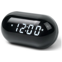 MUSE M-15 GL NEGRO / RADIO DESPERTADOR DE ESTANTER&Iacute;A