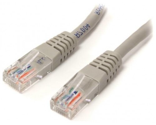 STARTECH CABLE 3M FAST ETH. GRIS CAT5E