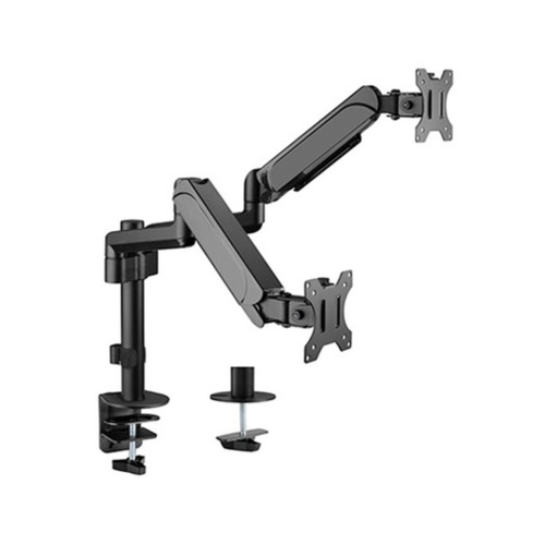 SOPORTE GEMBIRD PARA 2 PANTALLAS DE ESCRITORIO AJUSTABLE 17-32 HASTA 9 KG-DI9 SOPORTE GEMBIRD PARA 2 PANTALLAS DE ESCRITORIO AJUSTABLE 17-32 HASTA 9 KG