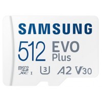 MEMORIA SD MICRO 512GB SAMSUNG SDXC EVO PLUS CLASE 10