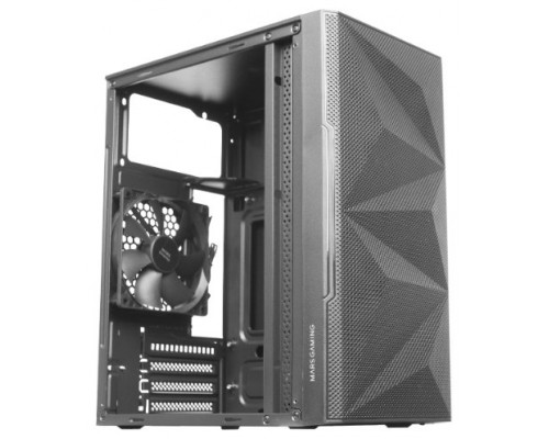 CAJA MICROATX GAMING MARS GAMING MC-1500 BLACK FRONTAL