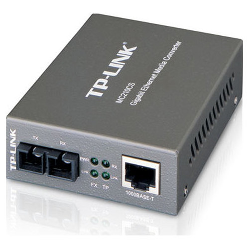 Convertidor medios monomodo mc210cs tp - link