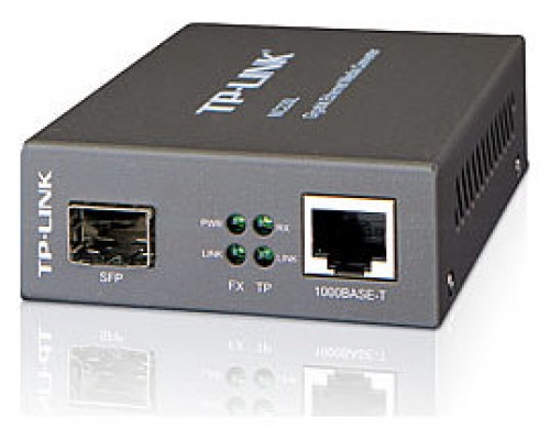 Modulo fibra tp - link mc220l convertidor multimedia