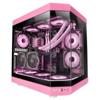 Caja Atx Semitorre Gaming Mars Gaming Mc3t Color Rosa