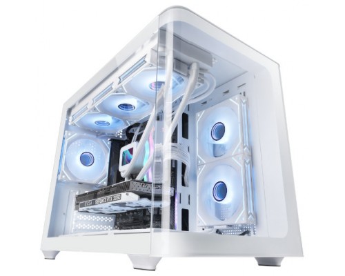 CAJA MICROATX GAMING MARS GAMING MCFUSIONM CRISTAL