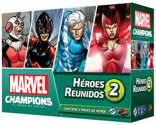 Juego mesa heroes reunidos 2 edad