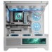 CAJA ATX SEMITORRE MARS GAMING MCLCDX BLANCO CRISTAL