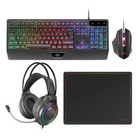TECLADO MOUSE HEADSET Y ALFOMBRILLA MARS GAMING-6DN TECLADO MOUSE HEADSET Y ALFOMBRILLA MARS GAMING