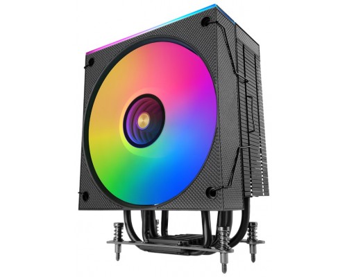 VENTILADOR UNIVERSAL A-RGB MCPU-LCD PRO NEGRO MARS GAMING (Espera 4 dias)