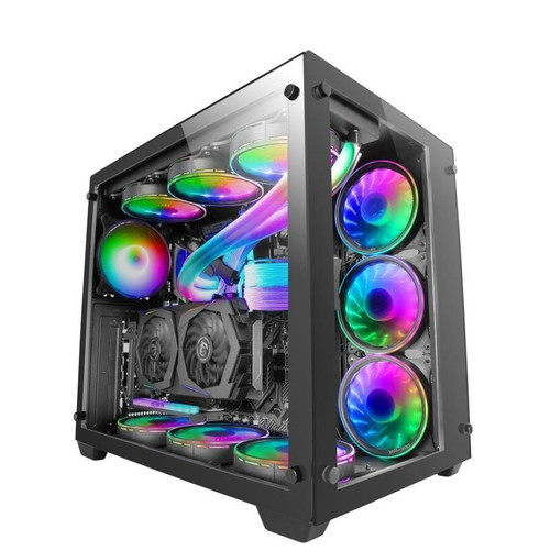 CAJA E-ATX MARS GAMING MCV3 BLACK XXL PREMIUM CUSTOM
