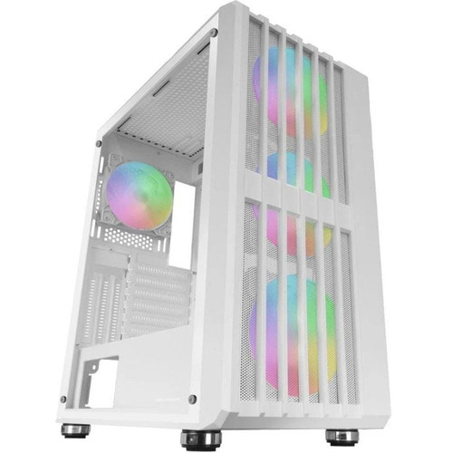 CAJA ATX MARS GAMING MCVAULTW FRONTAL BLANCO MALLA