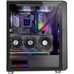 CAJA ATX MARS GAMING MCVAULT FRONTAL NEGRO DE MALLA