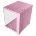 CAJA MICROATX CUBE MARS GAMING MC-VIEW2P ROSA CRISTAL