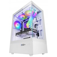 CAJA SEMITORRE ATX MC-XO FRGB BLANCO MARS GAMING (Espera 4 dias)