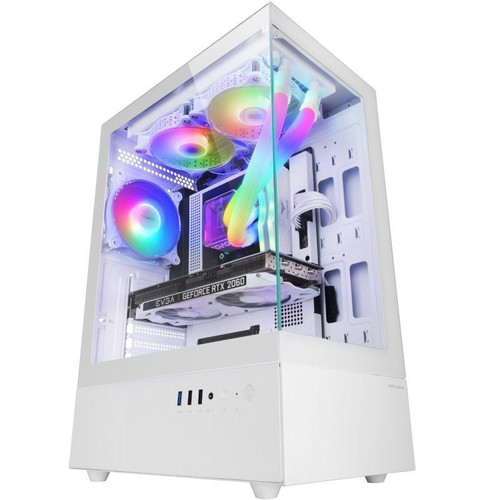 CAJA ATX MARS GAMING MCXO DOBLE CRISTAL TEMPLADO ARGB