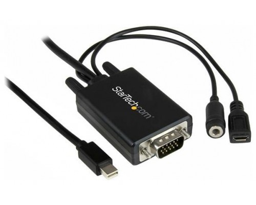 STARTECH CABLE 3M MINI DISPLAYPORT A VGA AUDIO