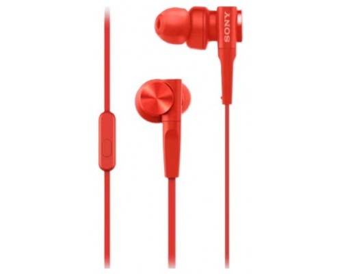 Auricular Intrauditivo Con Microfono Sony Rojo