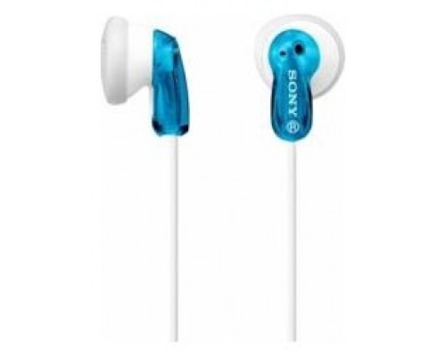 Auriculares sony mdre9lpl boton azul