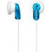 Auriculares sony mdre9lpl boton azul