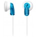 Auriculares sony mdre9lpl boton azul