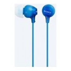 Auriculares sony mdrex15lpli boton azul