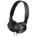 Auriculares sony mdrzx310b diadema plegable negro