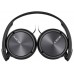 Auriculares sony mdrzx310b diadema plegable negro