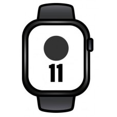 APPLE WATCH SERIES 11 CAJA NEGRA GPS 46mm CORREA NEGRA S/M (Espera 4 dias)