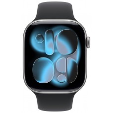 APPLE WATCH SERIES 11 CAJA GRIS ESPACIAL GPS 46mm CORREA NEGRA S/M (Espera 4 dias)