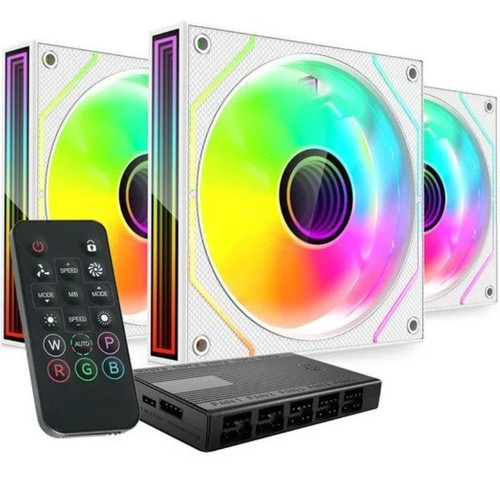 KIT 3xVENTILADOR INTERNO ARGB MARS GAMING MF3DPROKIT