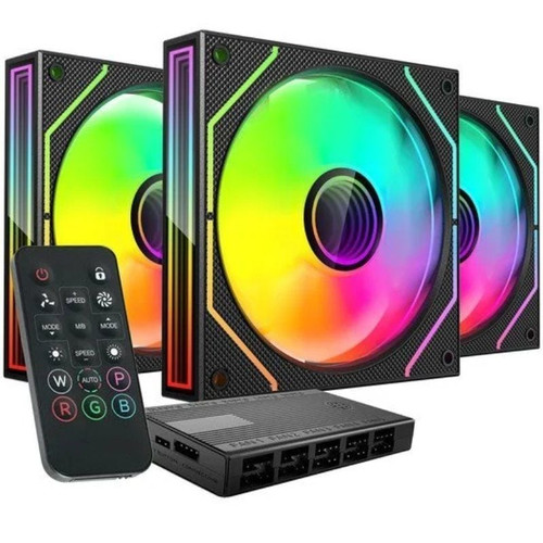 KIT 3xVENTILADOR INTERNO ARGB MARS GAMING MF3DPROKIT-DN5 KIT 3xVENTILADOR INTERNO ARGB MARS GAMING MF3DPROKIT