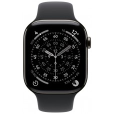 APPLE WATCH SERIES 11 CAJA TITANIO PIZARRA GPS+CELL 46mm CORREA NEGRA S/M (Espera 4 dias)