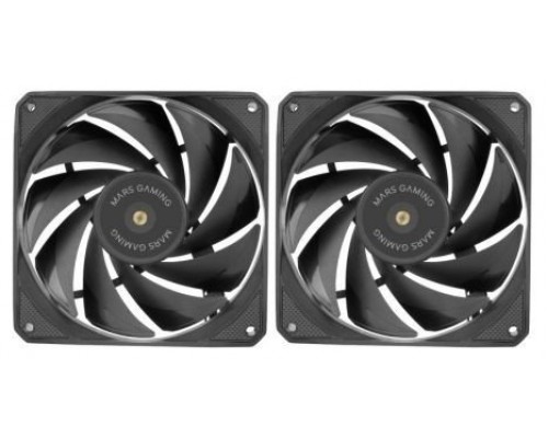 VENTILADOR INTERNO MARS GAMING MFNCLX2 KIT DE DOS FBD