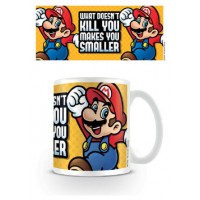 TAZA DESAYUNO SUPER MARIO MAKES YOU SMALLER PYRAMID INTERNATIONAL MG24469