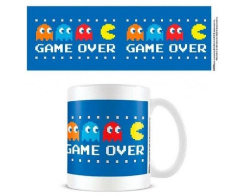 TAZA DE DESAYUNO PAC MAN GAME OVER PYRAMID REDSTRING MG26325