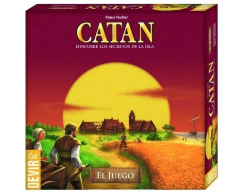 Juego mesa devir colonos catan 4