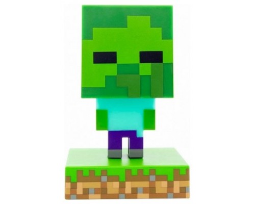 LÁMPARA ICONS ZOMBIE MINECRAFT 12 CM PALADONE REDSTRING PP6592MCFV2