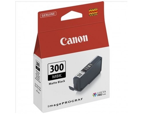 Cartucho canon pfi - 300 pbk negro foto