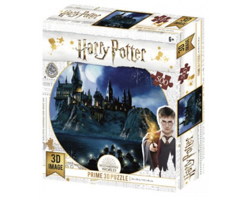 Puzzle 3d lenticular harry potter hogwarts