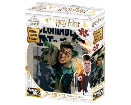 Puzzle rascar harry potter carteles wanted