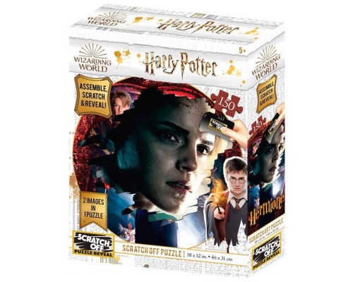 Puzzle rascar harry potter hermione 150