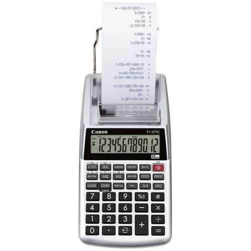 Calculadora canon impresion portatil p1 - dtsc ii
