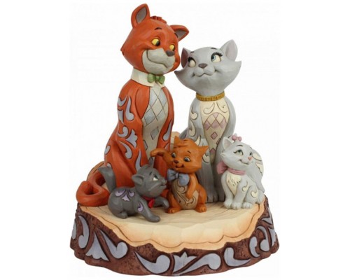 Figura enesco disney familia aristogatos