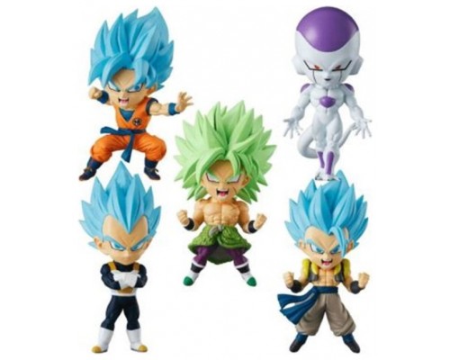 Set figuras bandai chibi masters dragon