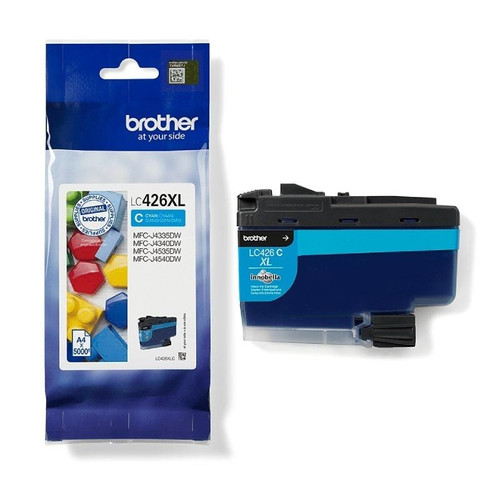 Cartucho tinta brother lc426xlc cian 5000-MR10 Cartucho tinta brother lc426xlc cian 5000