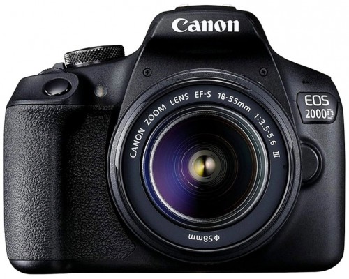 Camara digital canon eos 2000d bk